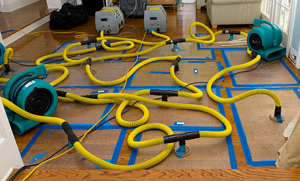 Professional Water Extraction technician working in Muskego, WI